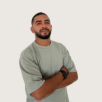 a man with his arms crossed